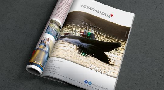 NORTHSTAR BOATS | Dergi İlan Grafik Tasarım